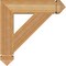 Ekena Millwork Traditional Arts & Crafts Rough Sawn Bracket, Western Red Cedar, 4"W x 20"D x 20"H BKT04X20X20TRA03RWR - alternate 2
